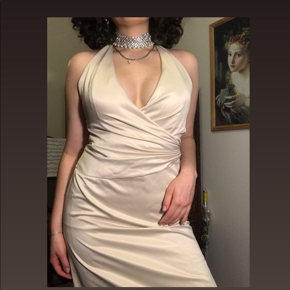 Gorgeous antique white gown